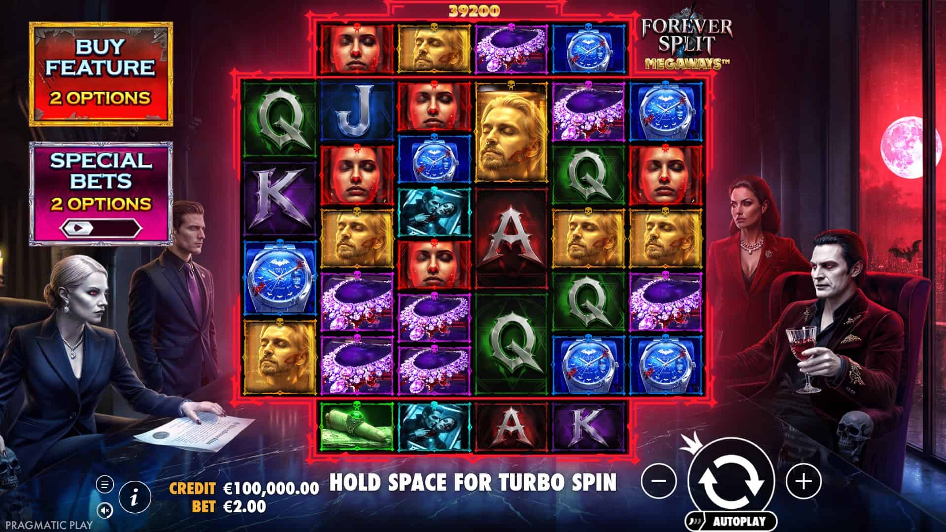 Forever Split slot gameplay reels