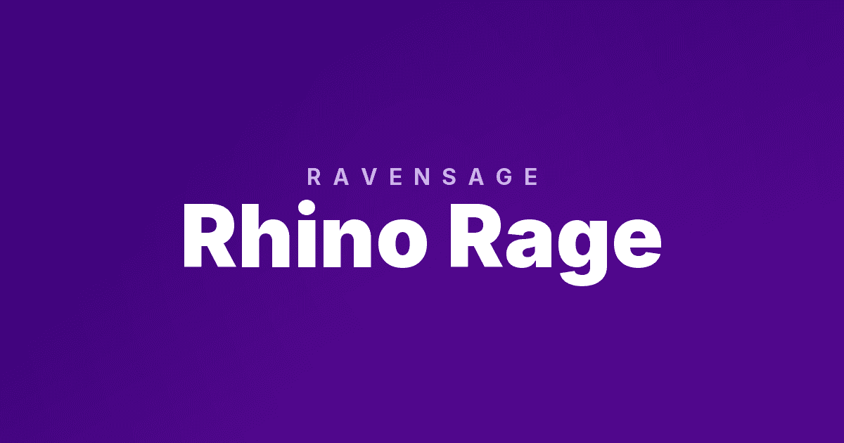 Rhino Rage slot cover image