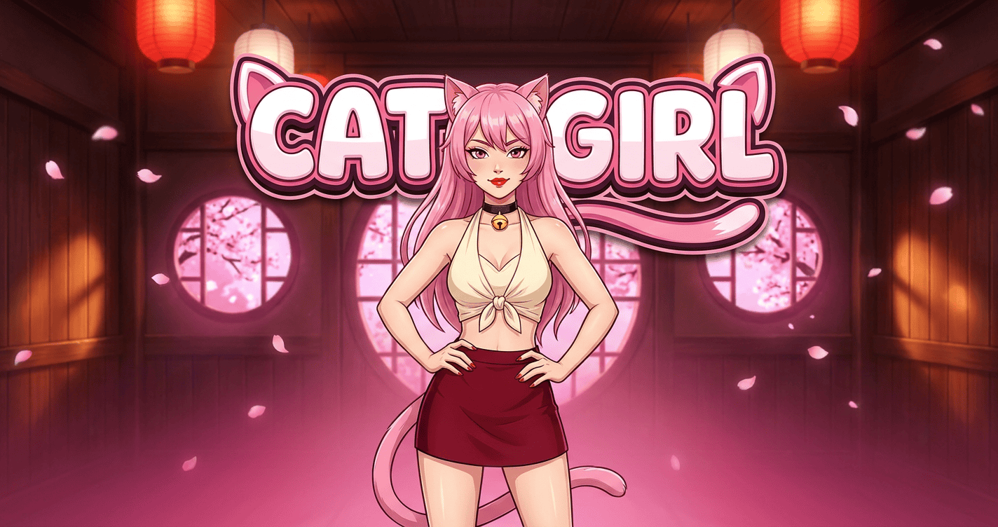 Cat Girl Slot Demo by Senpai Studios slot cover image