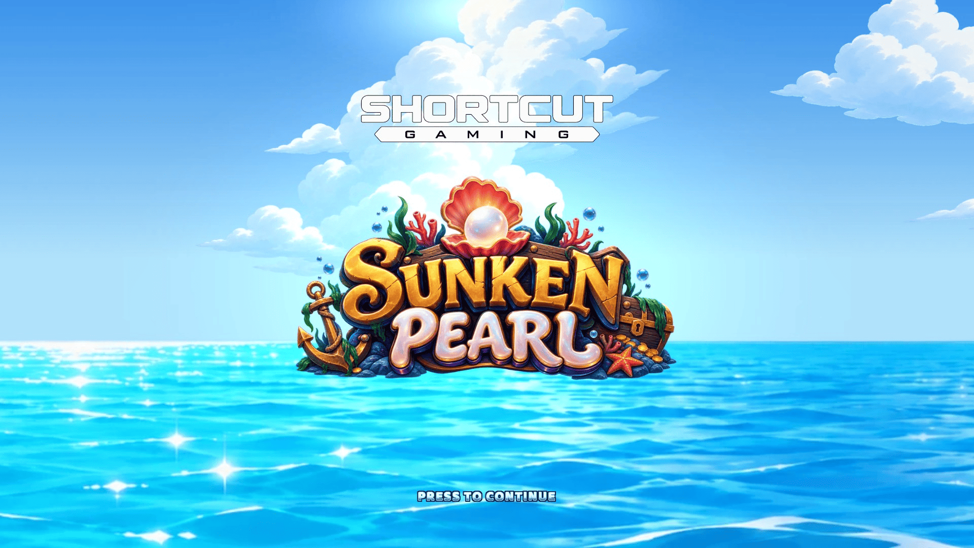 Sunken Pearl slot intro screen
