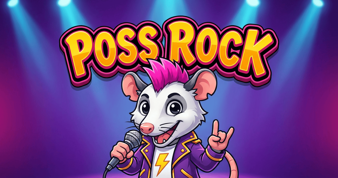 Poss Rock Slot Demo by Skeet Gaming slot cover image