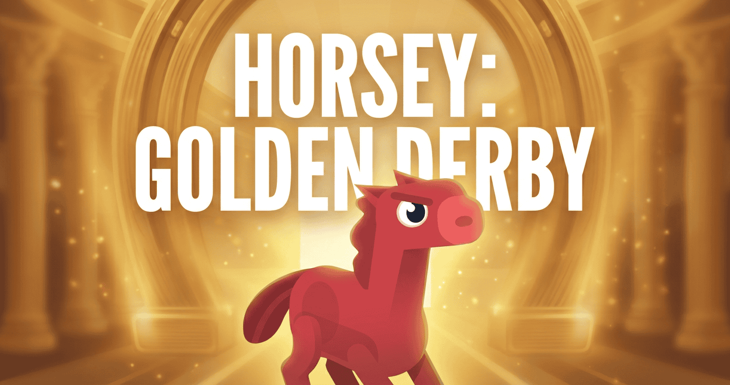 Horsey: Golden Derby Slot Demo by Smokestack Games slot cover image