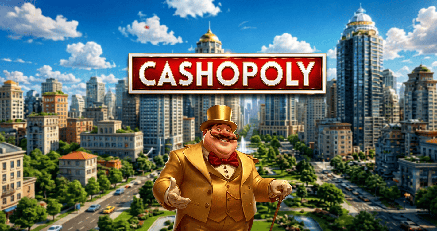 Cashopoly Slot Demo by Spadegaming slot cover image