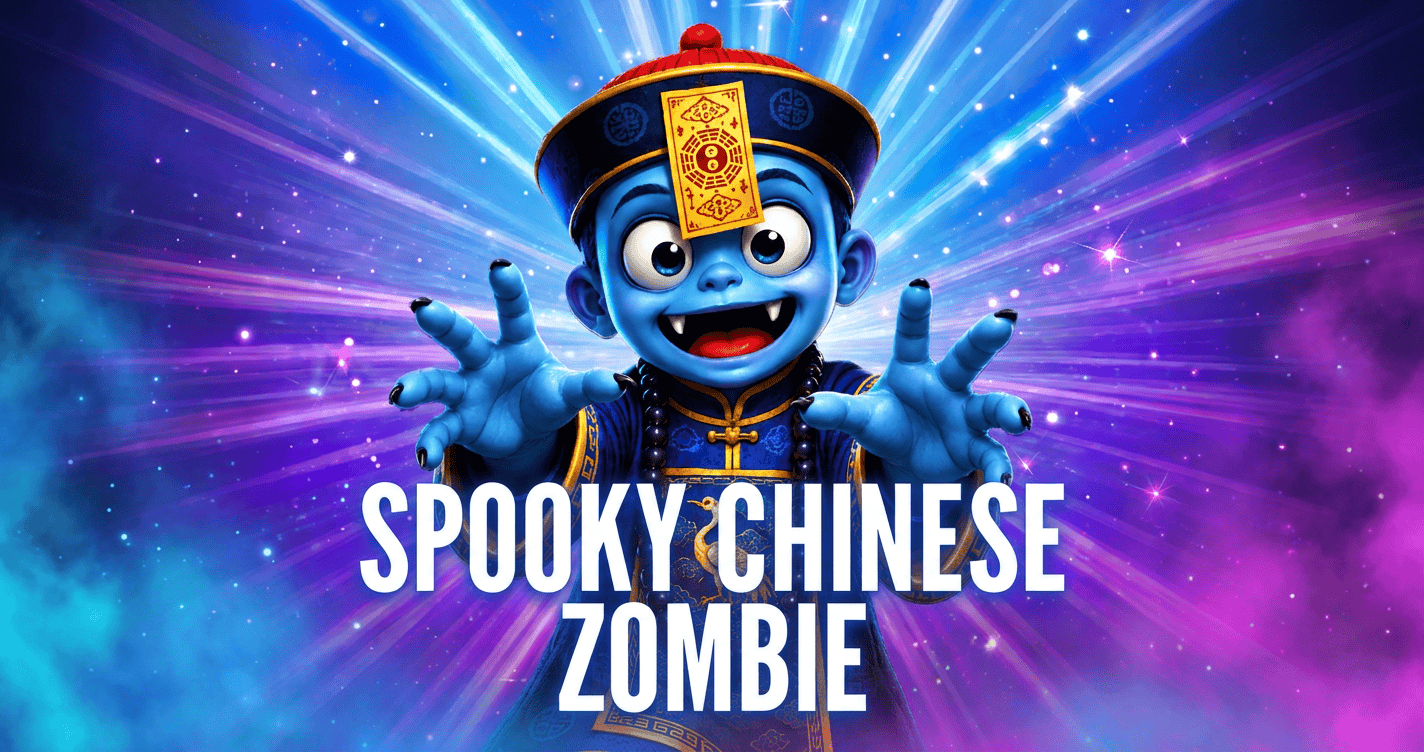 spooky chinese zombie Slot Demo by Sunflower Gaming slot cover image