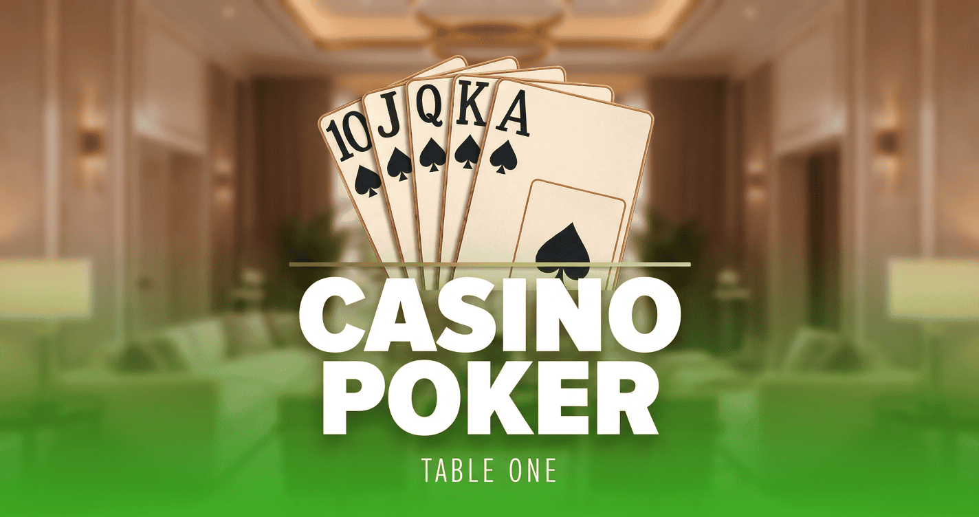 Casino Poker Slot Demo by Table One slot cover image