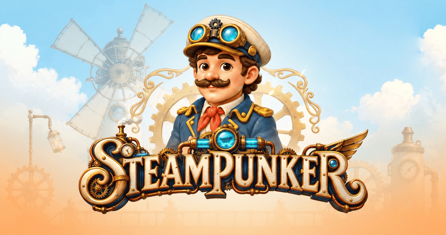 Steampunker Slot Demo by Venture Studios slot cover image