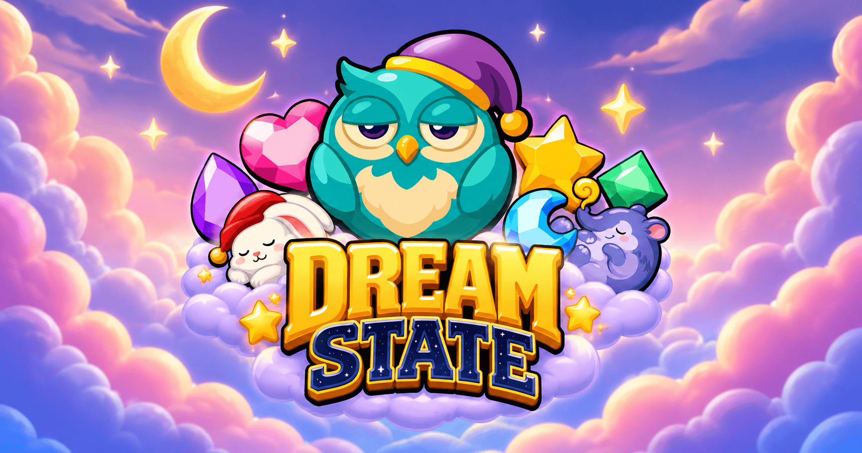 Dream State Slot Demo by Xposed Studios slot cover image